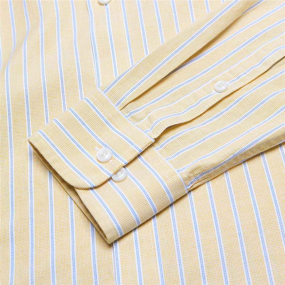 Men's Lion Oxford Slim Long Sleeve Shirt - Image 8