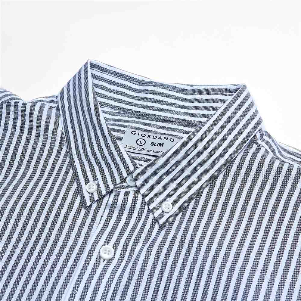 Men's Lion Oxford Slim Long Sleeve Shirt - Image 7