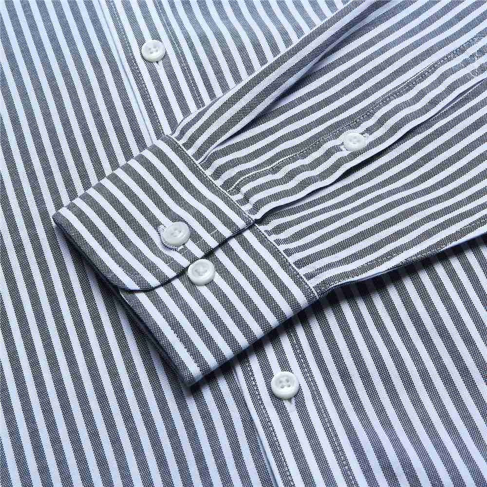 Men's Lion Oxford Slim Long Sleeve Shirt - Image 8