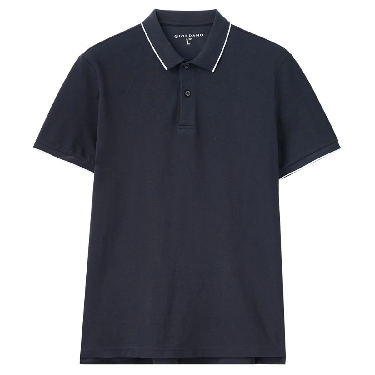 Men's Solid Polo - Image 3