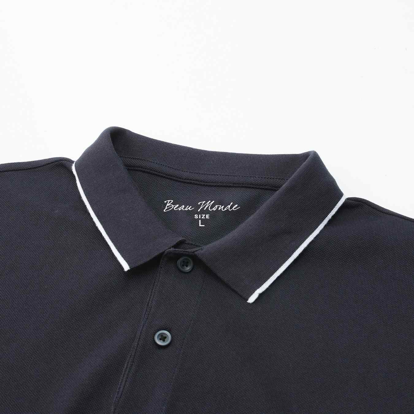 Men's Solid Polo - Image 6